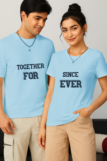 TWICPRD008 THOMSWEAR Round Neck Couple T-Shirt ❤️