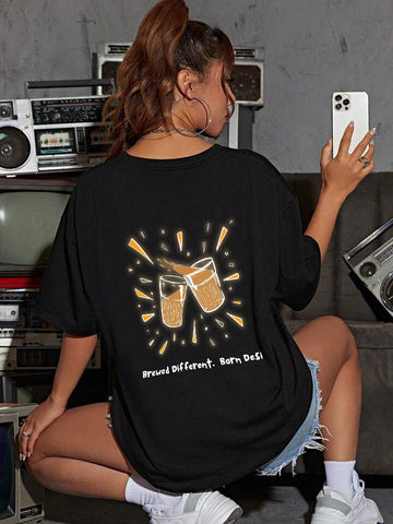TWIOZ018 THOMSWEAR Trendy Unisex Oversize T-Shirt