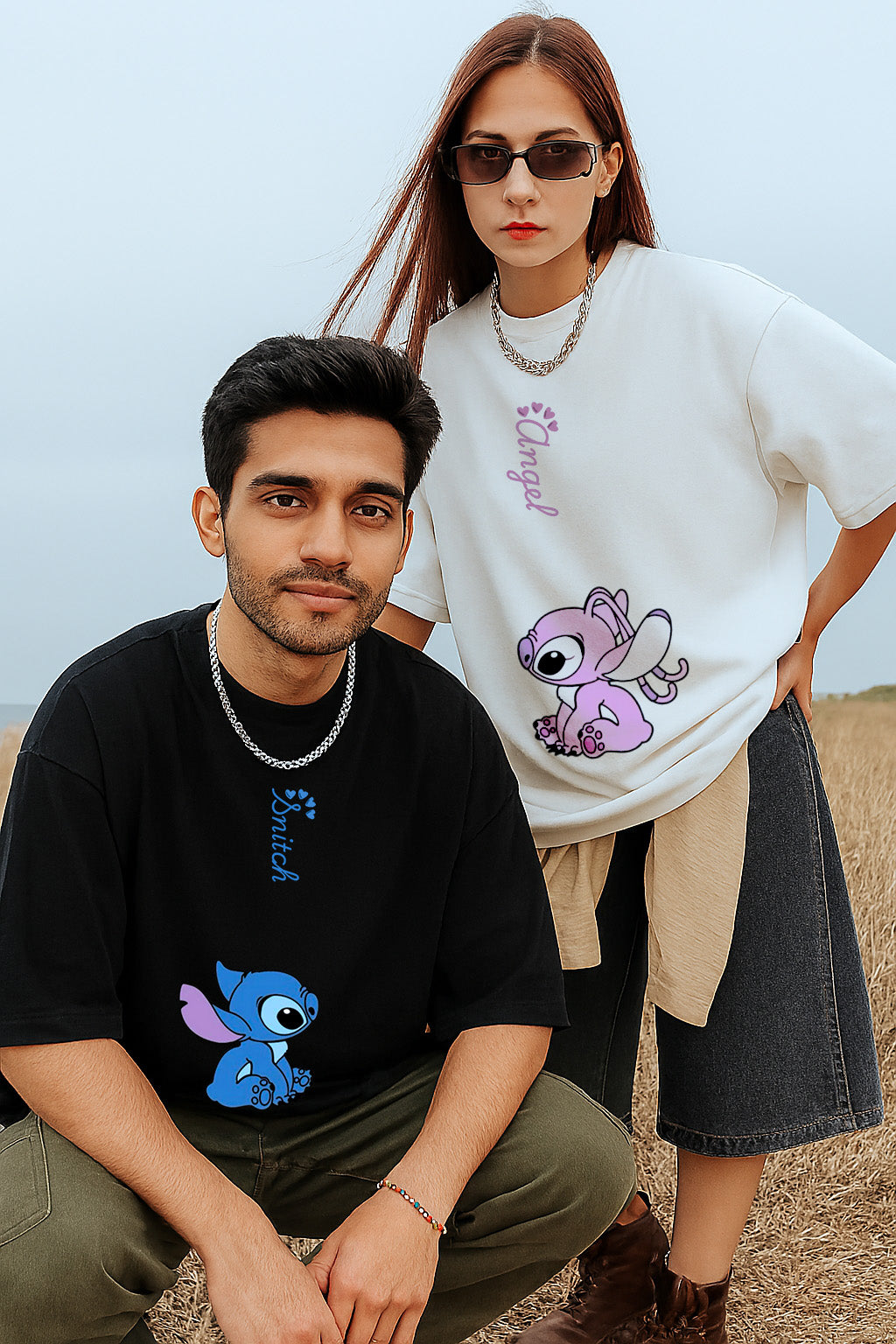TWICPOZ002 THOMSWEAR Oversize Couple T-Shirt ❤️