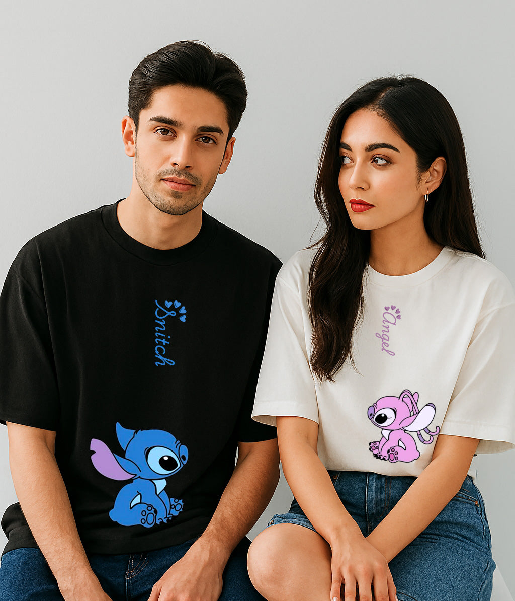TWICPOZ002 THOMSWEAR Oversize Couple T-Shirt ❤️