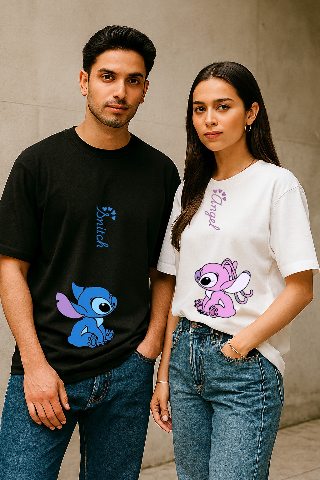 TWICPOZ002 THOMSWEAR Oversize Couple T-Shirt ❤️