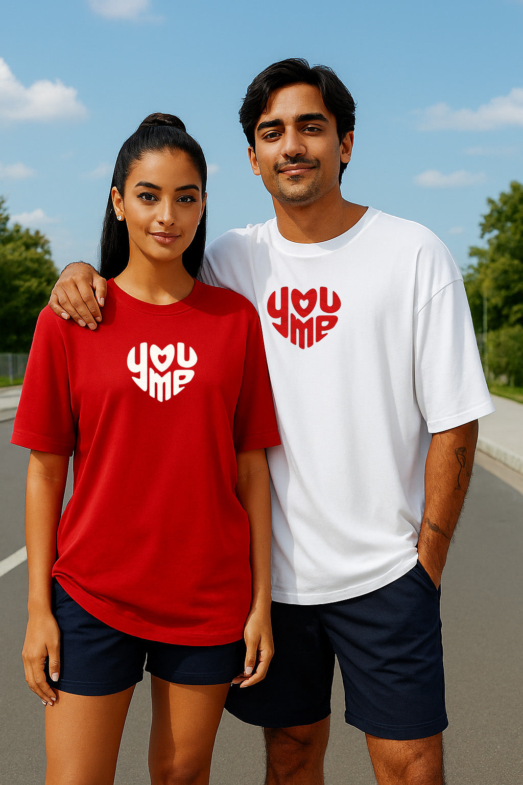 TWICPOZ003 THOMSWEAR Oversize Couple T-Shirt ❤️