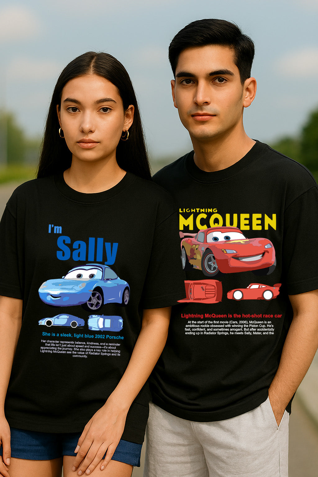 TWICPOZ007 THOMSWEAR Oversize Couple T-Shirt ❤️