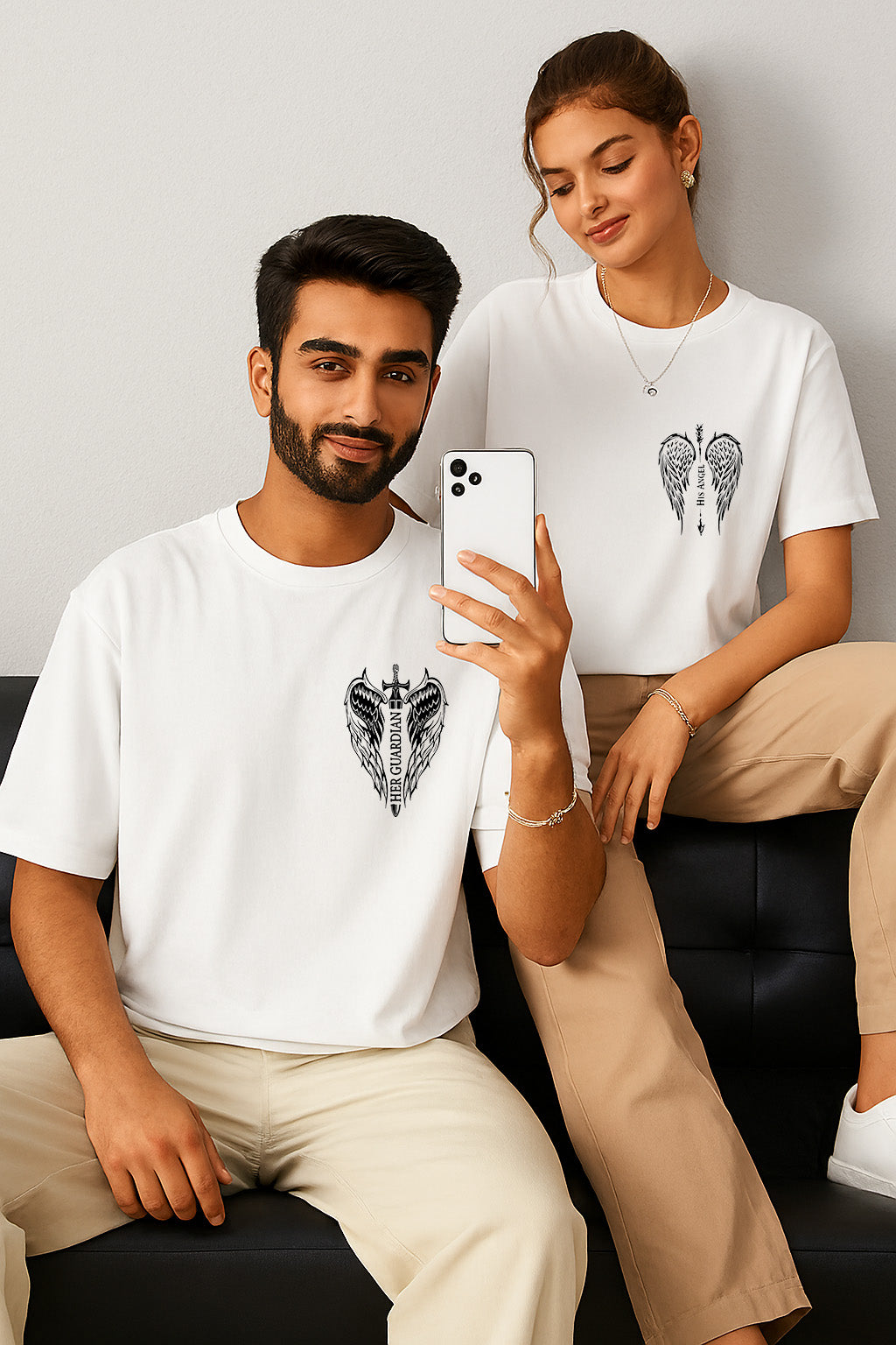 TWICPOZ014 THOMSWEAR Oversize Couple T-Shirt ❤️