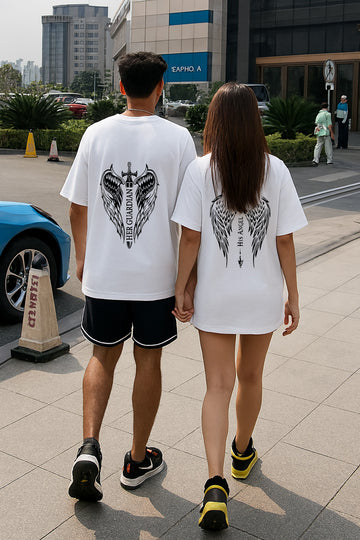 TWICPOZ014 THOMSWEAR Oversize Couple T-Shirt ❤️