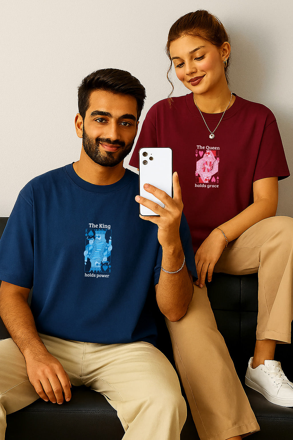 TWICPOZ015 THOMSWEAR Oversize Couple T-Shirt ❤️