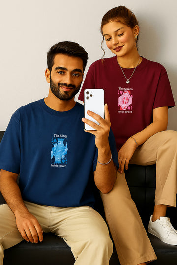 TWICPOZ015 THOMSWEAR Oversize Couple T-Shirt ❤️