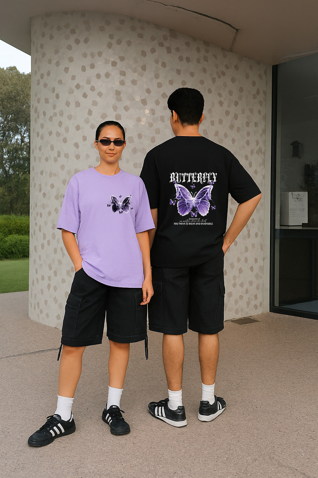 TWICPOZ016 THOMSWEAR Oversize Couple T-Shirt ❤️
