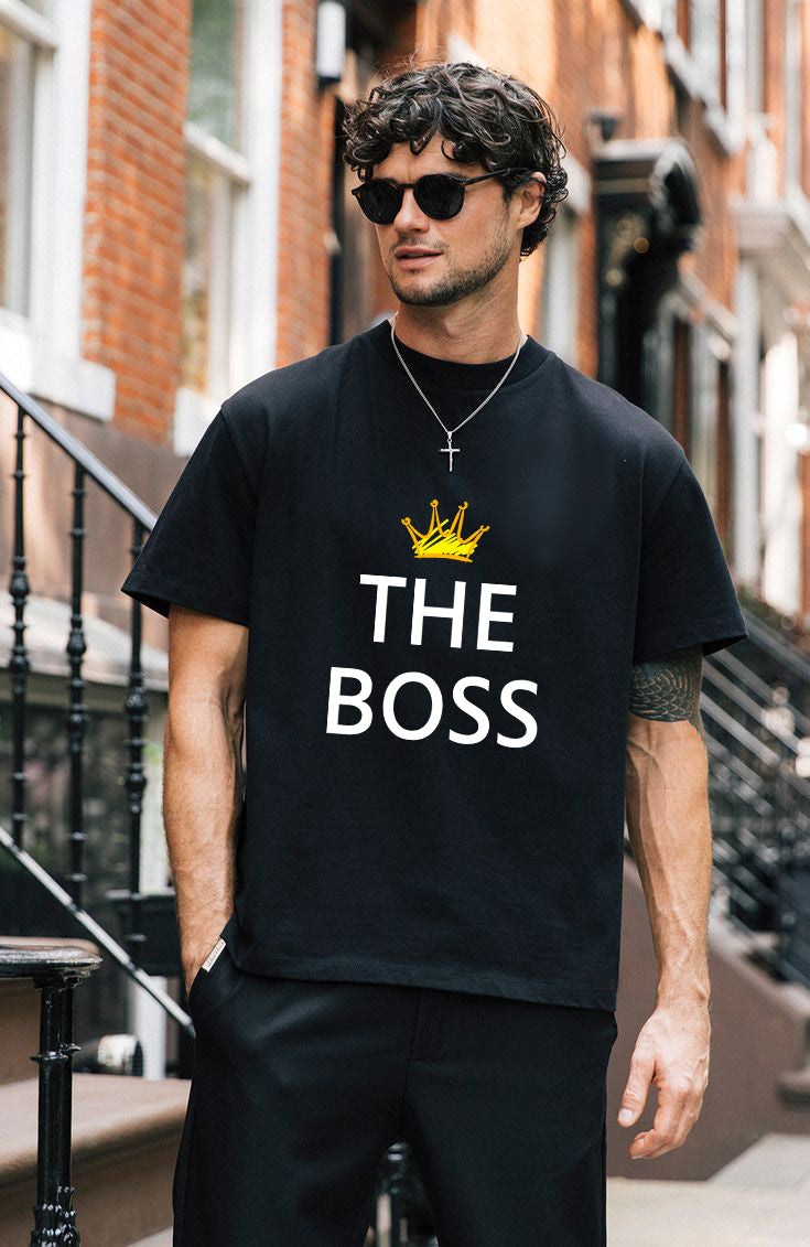 TWICPRD001 THOMSWEAR Round Neck Couple T-Shirt ❤️