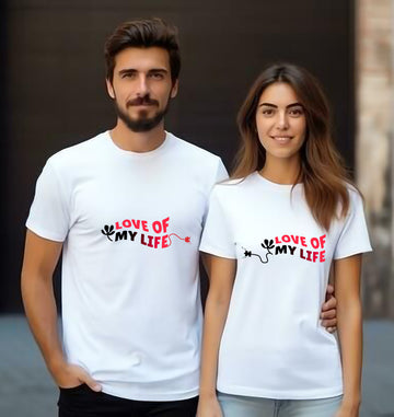 TWICPRD003 THOMSWEAR Round Neck Couple T-Shirt ❤️