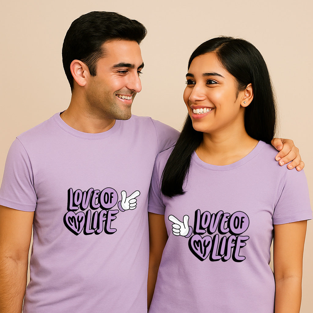 TWICPRD006 THOMSWEAR Round Neck Couple T-Shirt ❤️