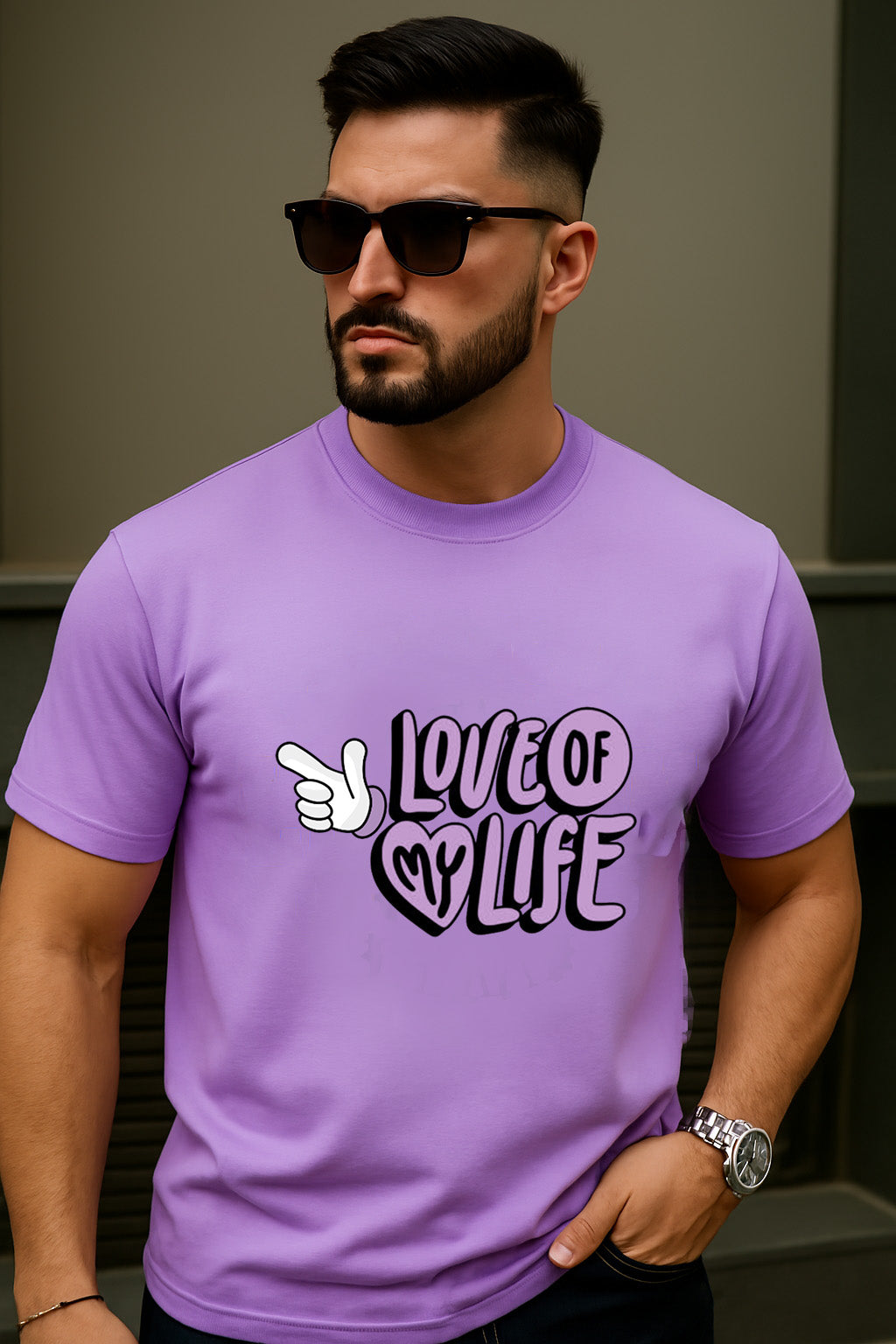 TWICPRD006 THOMSWEAR Round Neck Couple T-Shirt ❤️