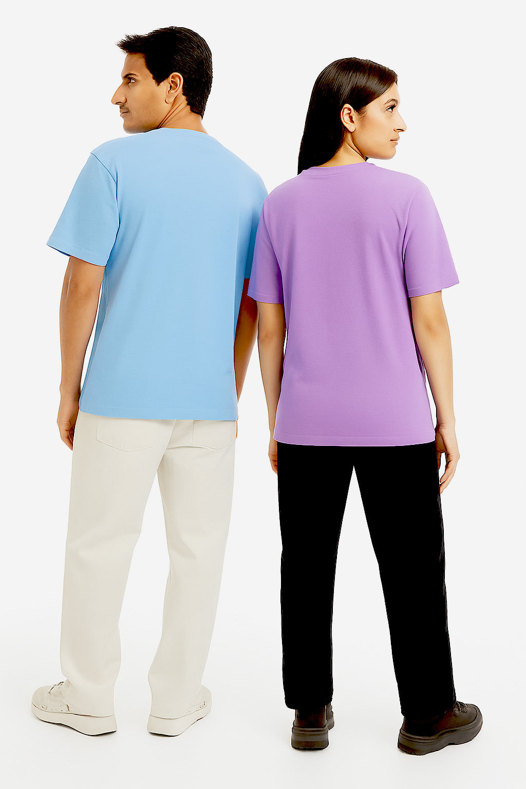 TWICPRD010 THOMSWEAR Round Neck Couple T-Shirt ❤️
