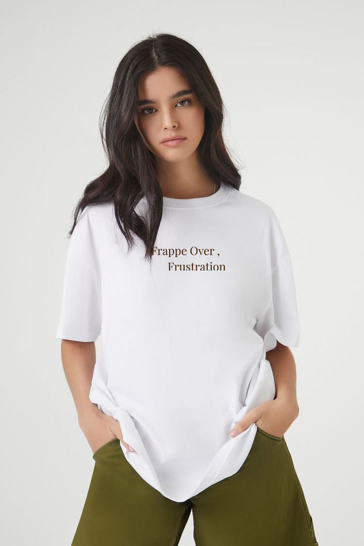 TWIOZ002 THOMSWEAR Trendy Unisex Oversize T-Shirt