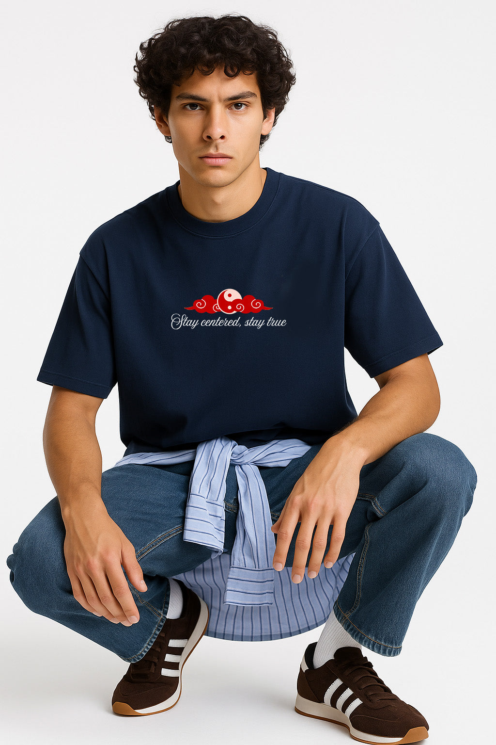 TWIOZ003 THOMSWEAR Trendy Unisex Oversize T-Shirt