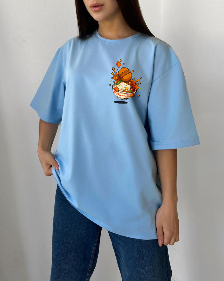 TWIOZ004 THOMSWEAR Trendy Unisex Oversize T-Shirt