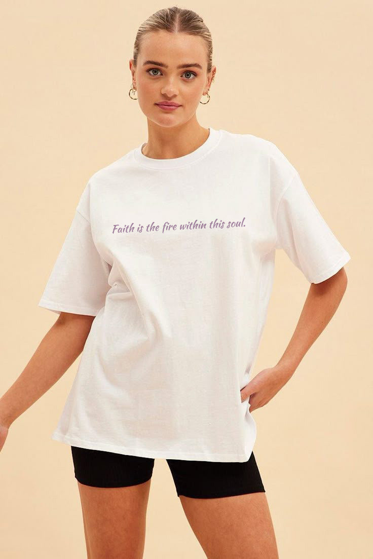 TWIOZ007 THOMSWEAR Trendy Unisex Oversize T-Shirt