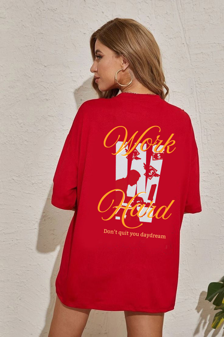 TWIOZ008 THOMSWEAR Trendy Unisex Oversize T-Shirt