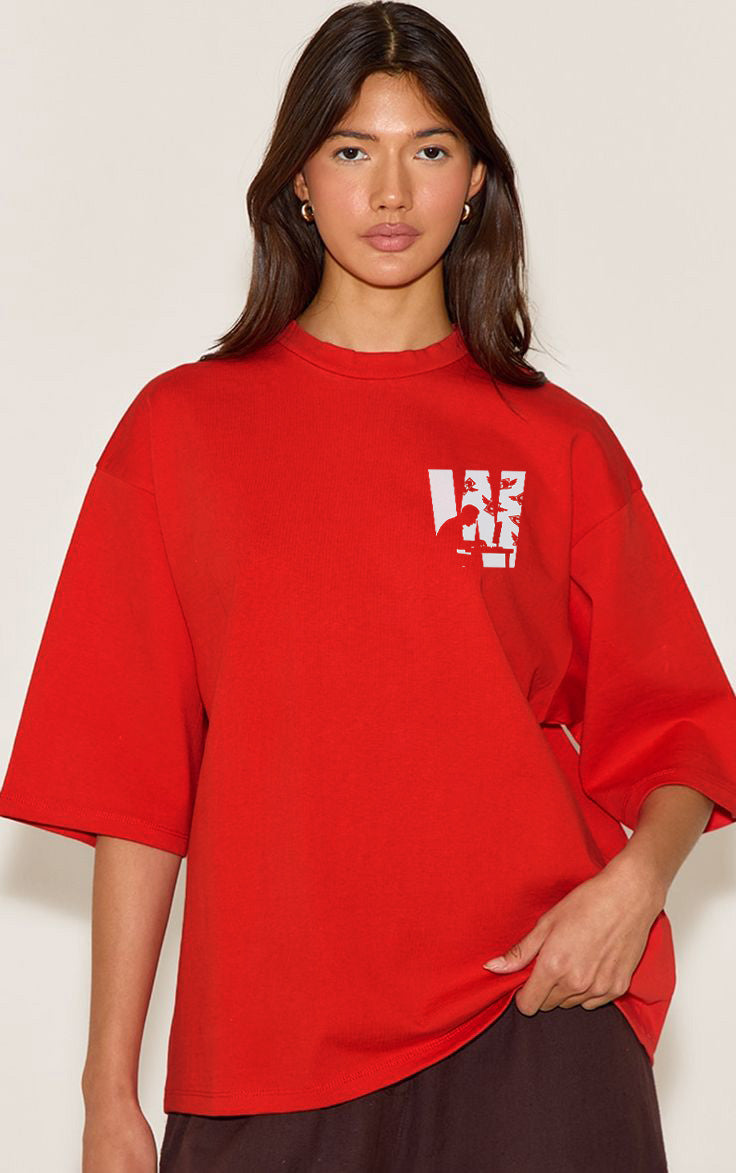 TWIOZ008 THOMSWEAR Trendy Unisex Oversize T-Shirt