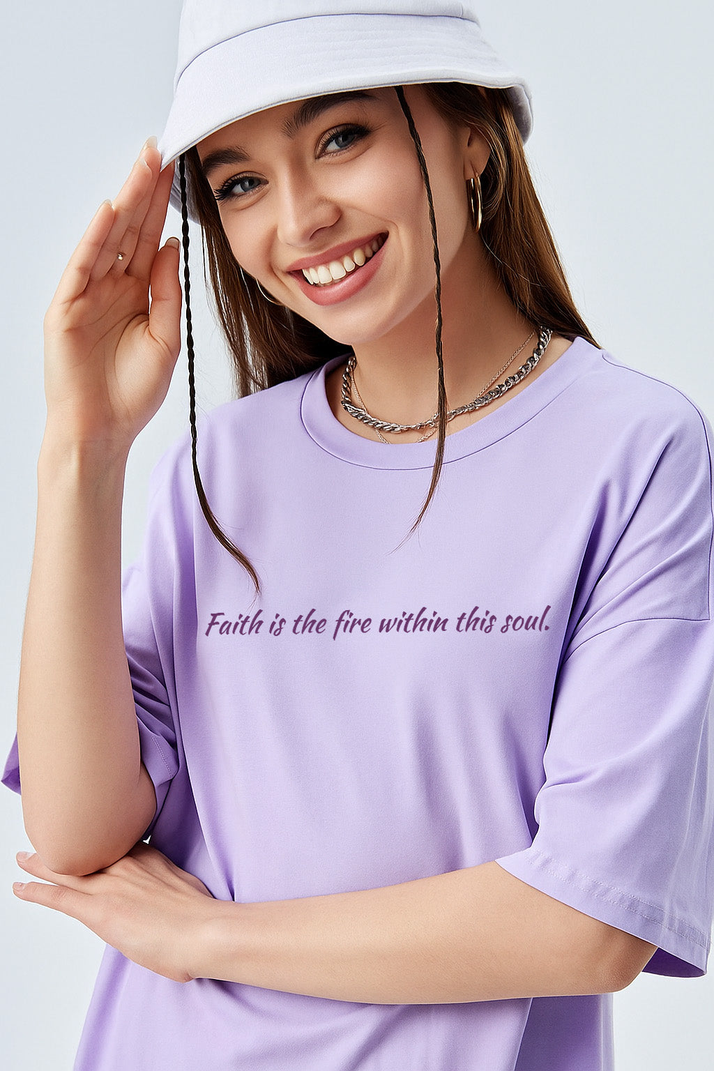 TWIOZ015 THOMSWEAR Trendy Unisex Oversize T-Shirt