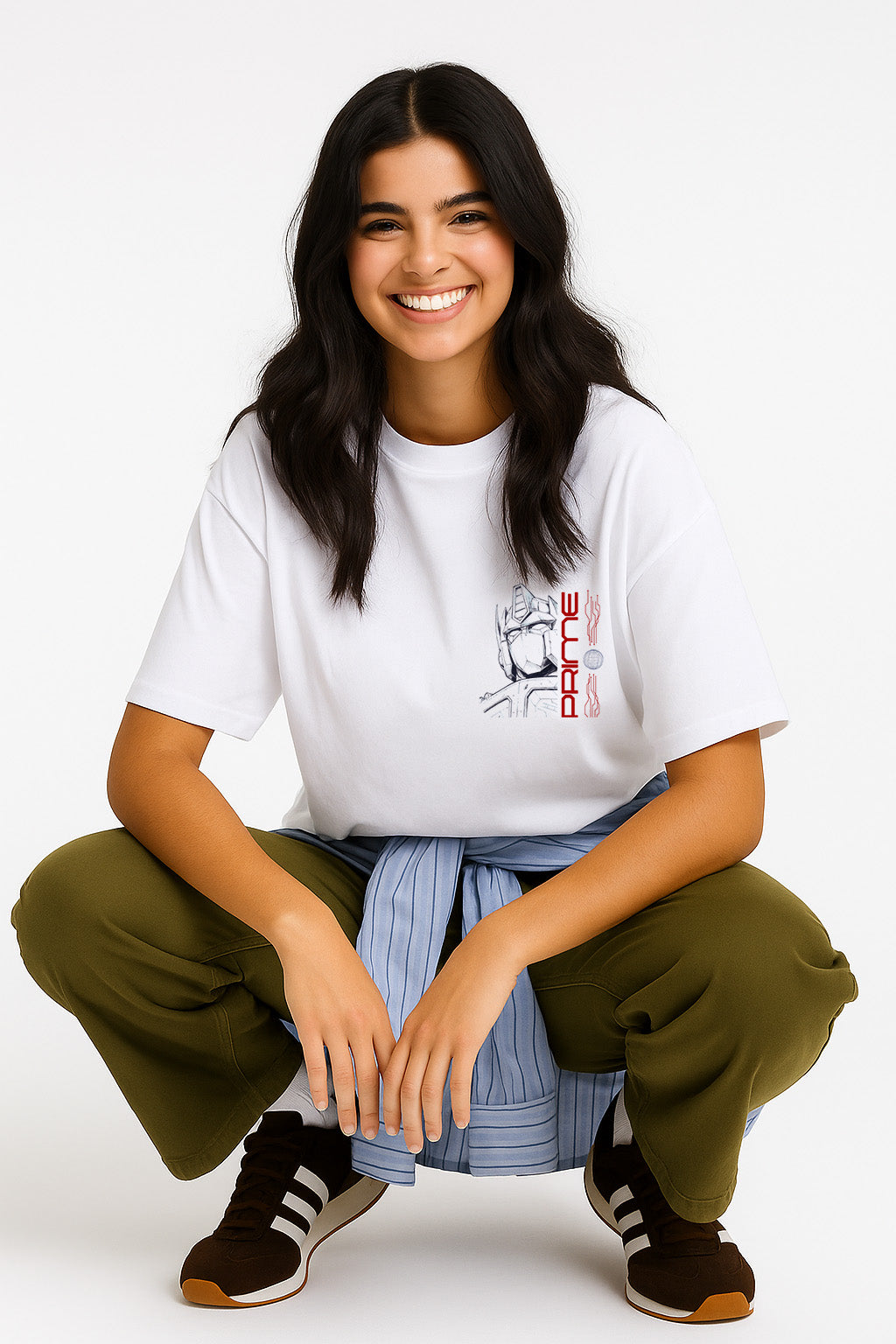 TWIOZ016 THOMSWEAR Trendy Unisex Oversize T-Shirt