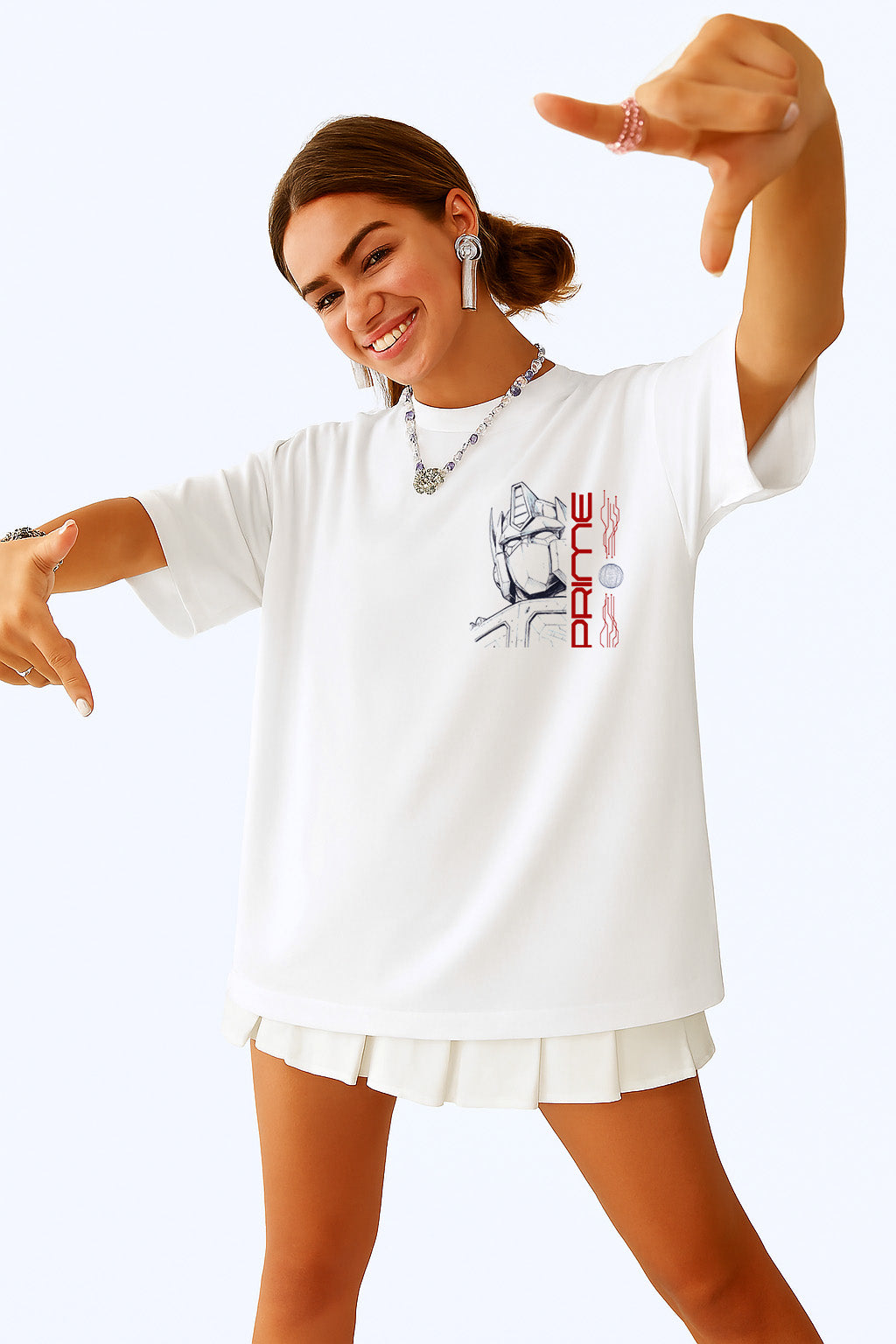 TWIOZ016 THOMSWEAR Trendy Unisex Oversize T-Shirt