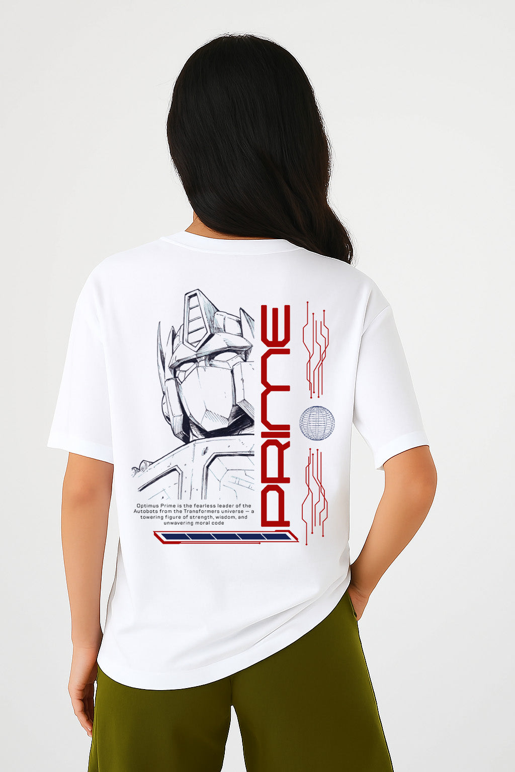 TWIOZ016 THOMSWEAR Trendy Unisex Oversize T-Shirt