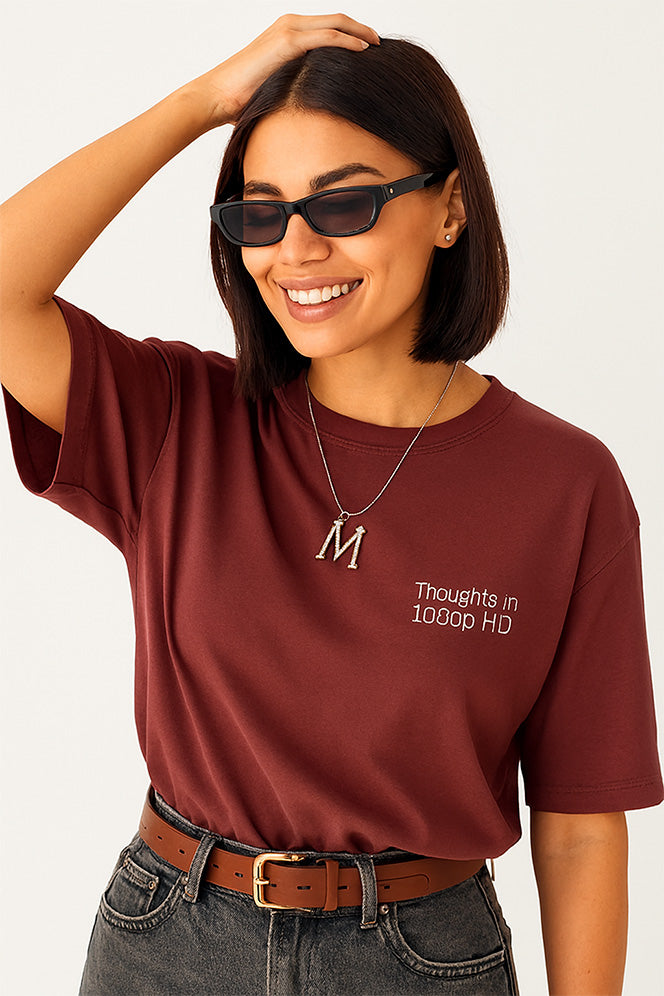 TWIOZ017 THOMSWEAR Trendy Unisex Oversize T-Shirt