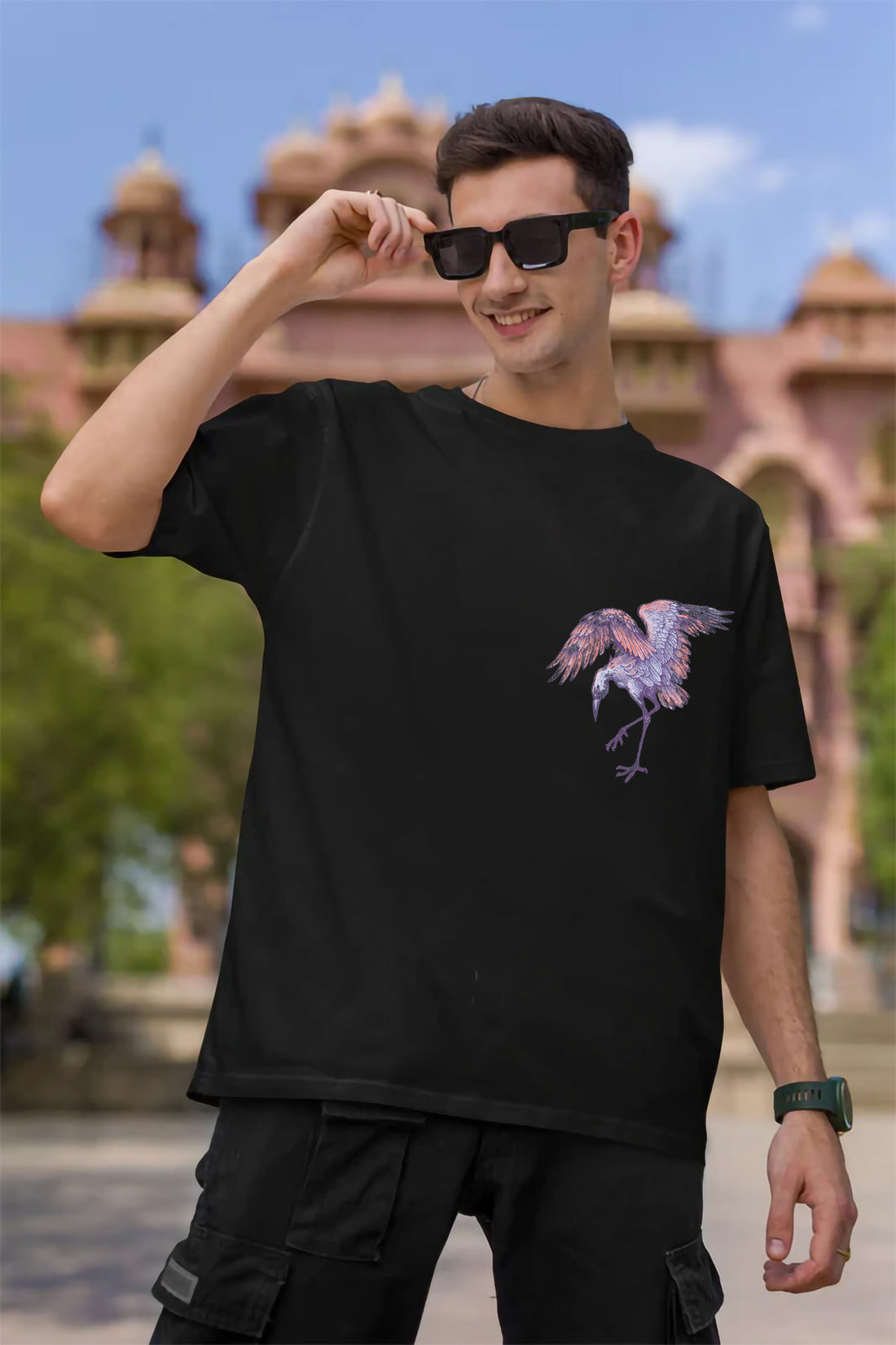 TWIOZ021 THOMSWEAR Trendy Unisex Oversize T-Shirt