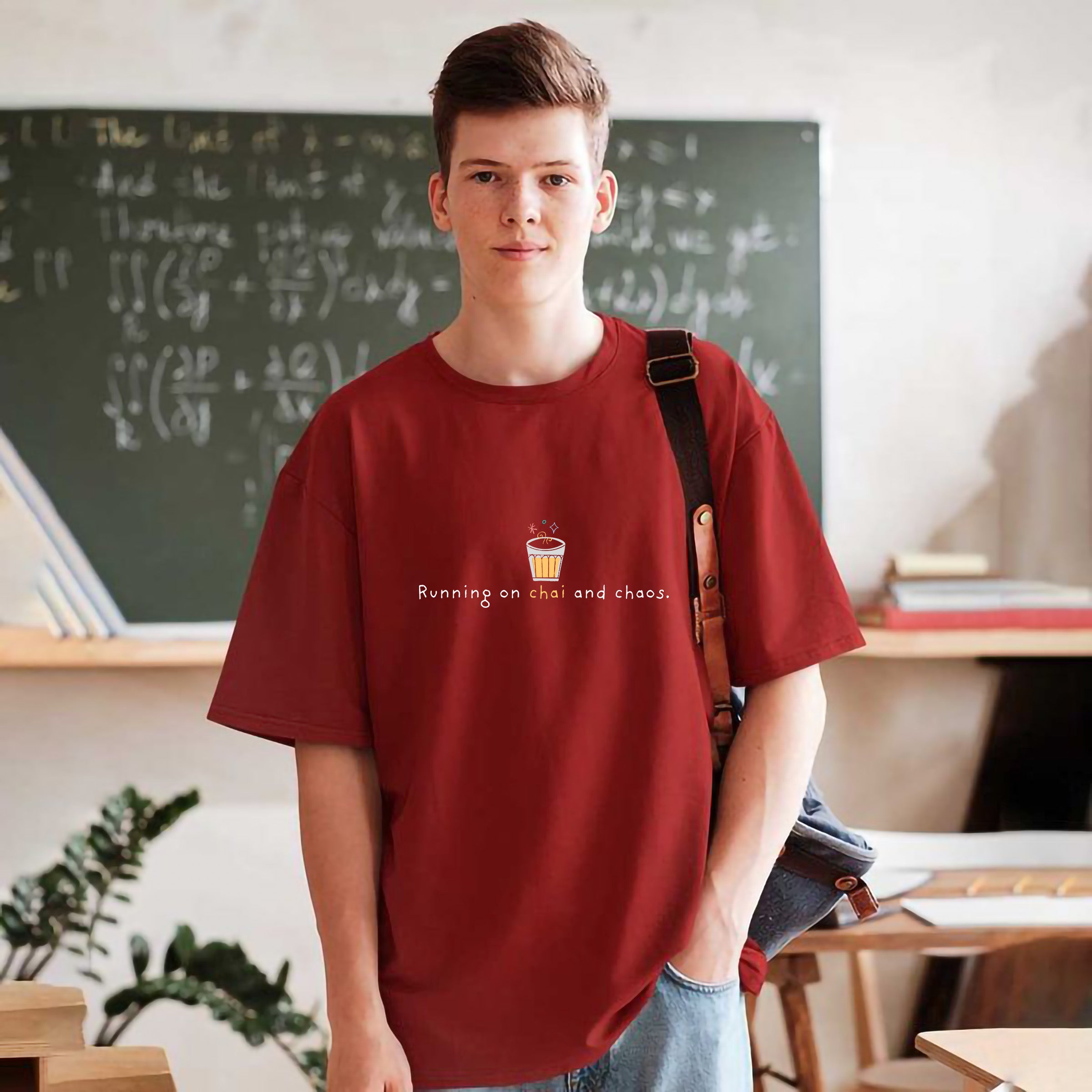 TWIOZ024 THOMSWEAR Trendy Unisex Oversize T-Shirt
