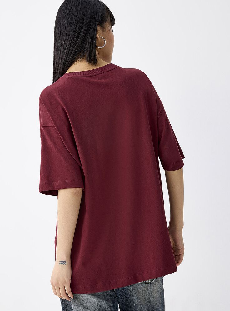 TWIOZ024 THOMSWEAR Trendy Unisex Oversize T-Shirt