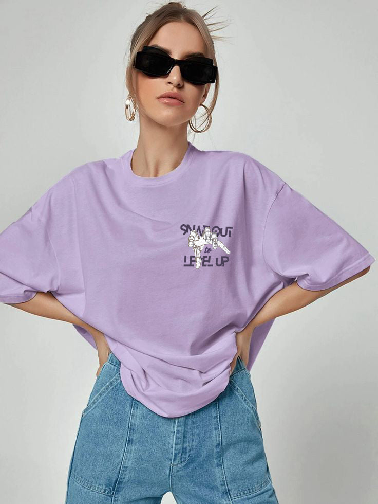 TWIOZ026 THOMSWEAR Trendy Unisex Oversize T-Shirt