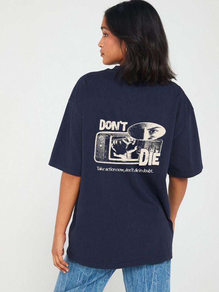 TWIOZ032 THOMSWEAR Trendy Unisex Oversize T-Shirt