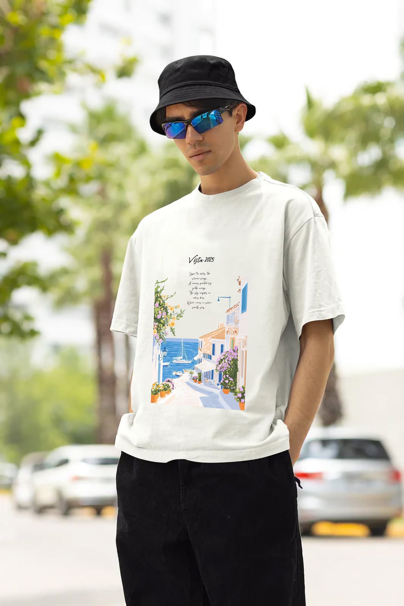 TWIOZ034 THOMSWEAR Trendy Unisex Oversize T-Shirt
