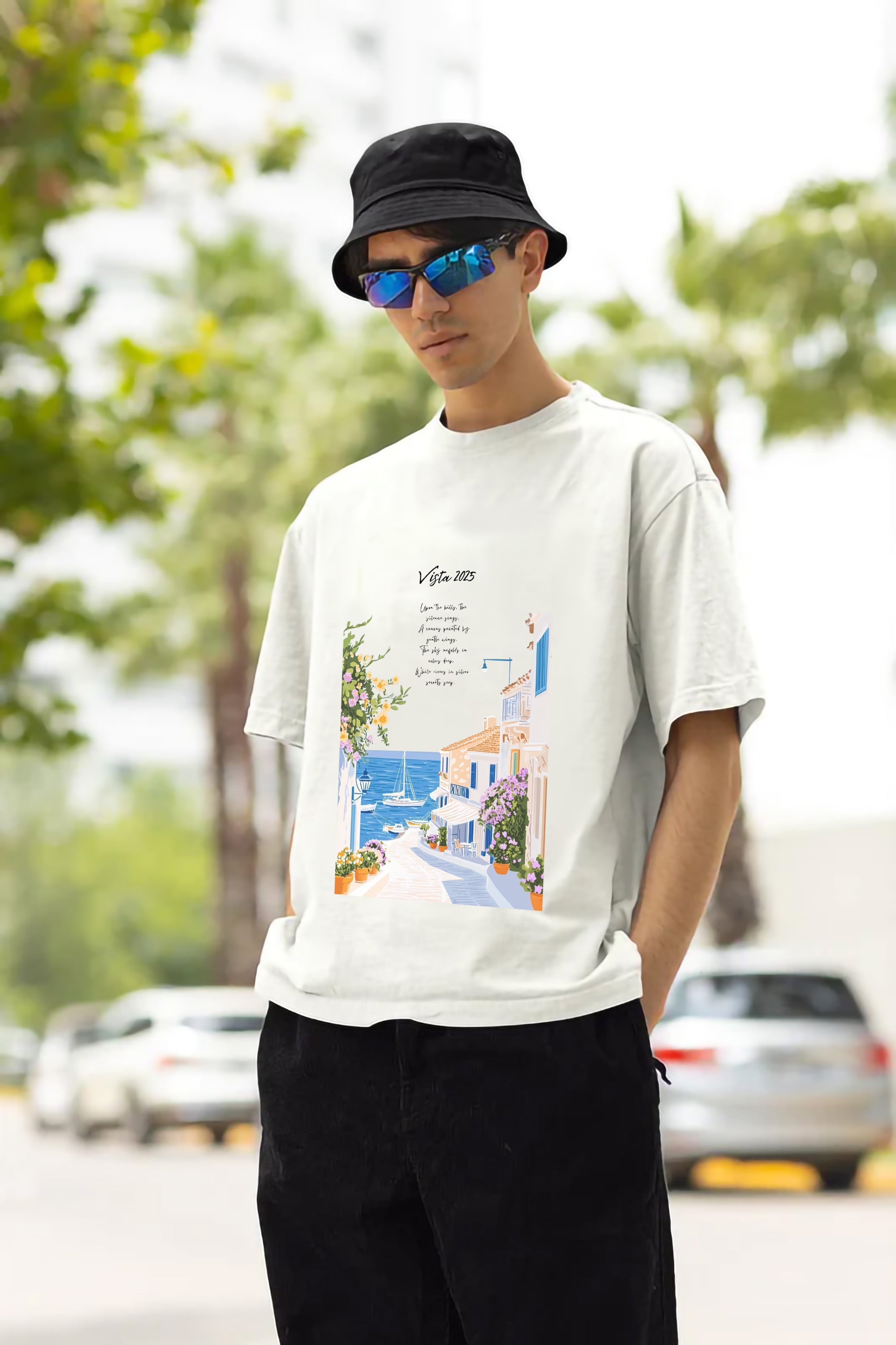 TWIOZ034 THOMSWEAR Trendy Unisex Oversize T-Shirt