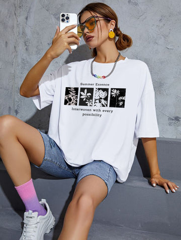 TWIOZ035 THOMSWEAR Trendy Unisex Oversize T-Shirt