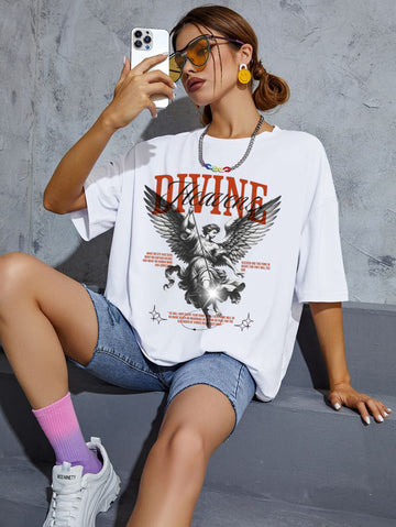 TWIOZ037 THOMSWEAR Trendy Unisex Oversize T-Shirt