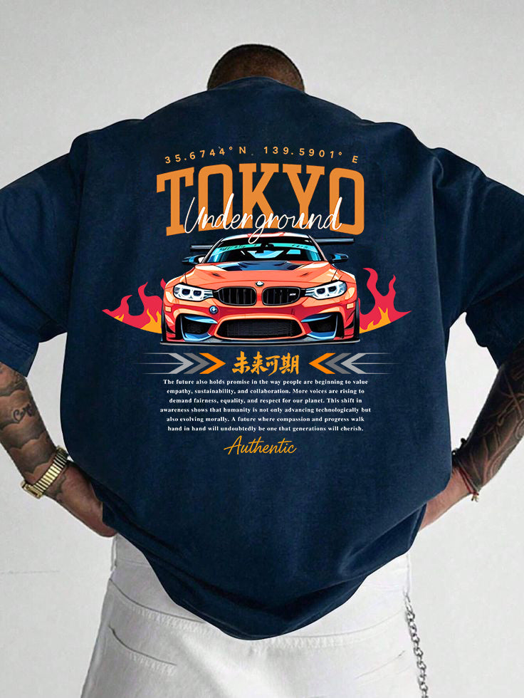 TWIOZ040 THOMSWEAR Trendy Unisex Oversize T-Shirt