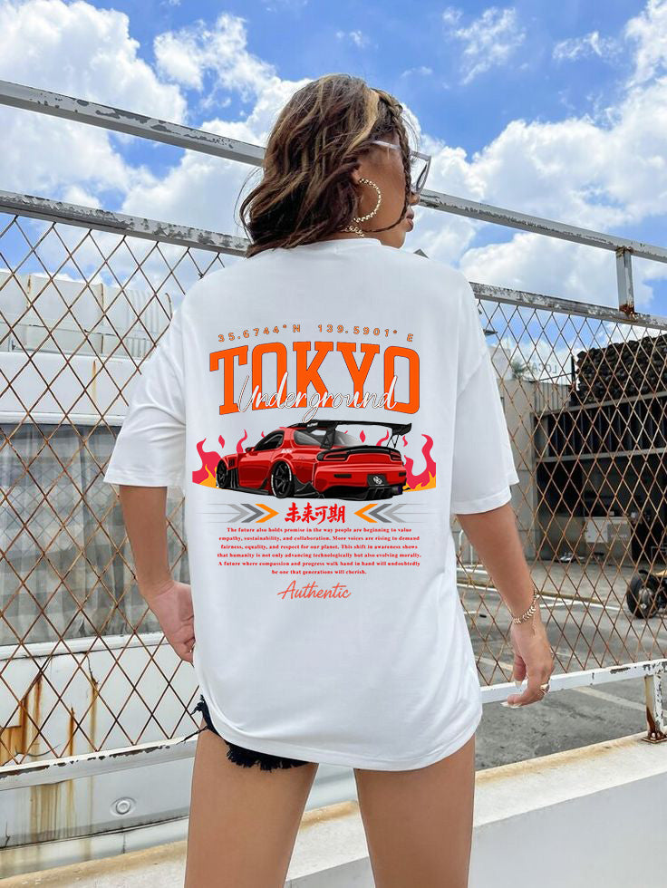 TWIOZ041 THOMSWEAR Trendy Unisex Oversize T-Shirt
