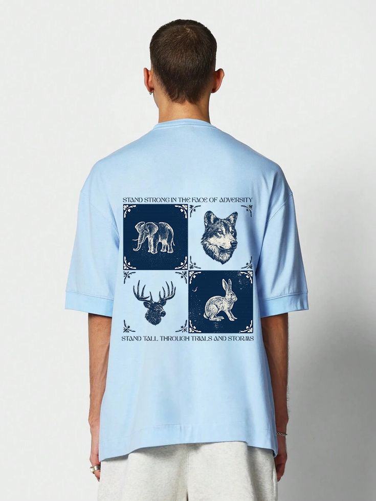 TWIOZ042 THOMSWEAR Trendy Unisex Oversize T-Shirt