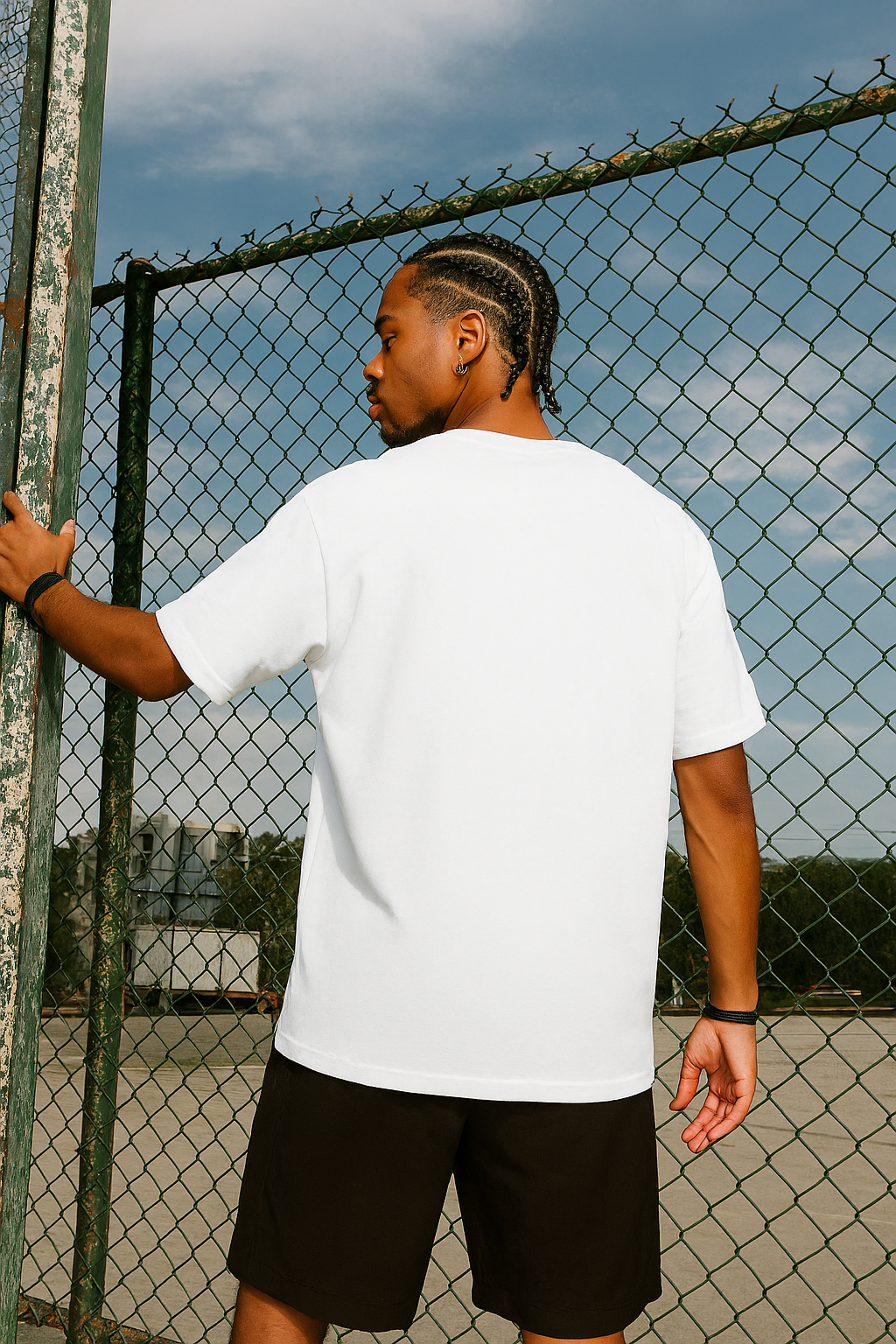 TWIOZ043 THOMSWEAR Trendy Unisex Oversize T-Shirt