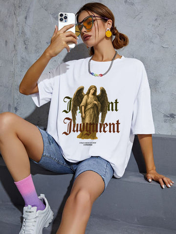 TWIOZ043 THOMSWEAR Trendy Unisex Oversize T-Shirt