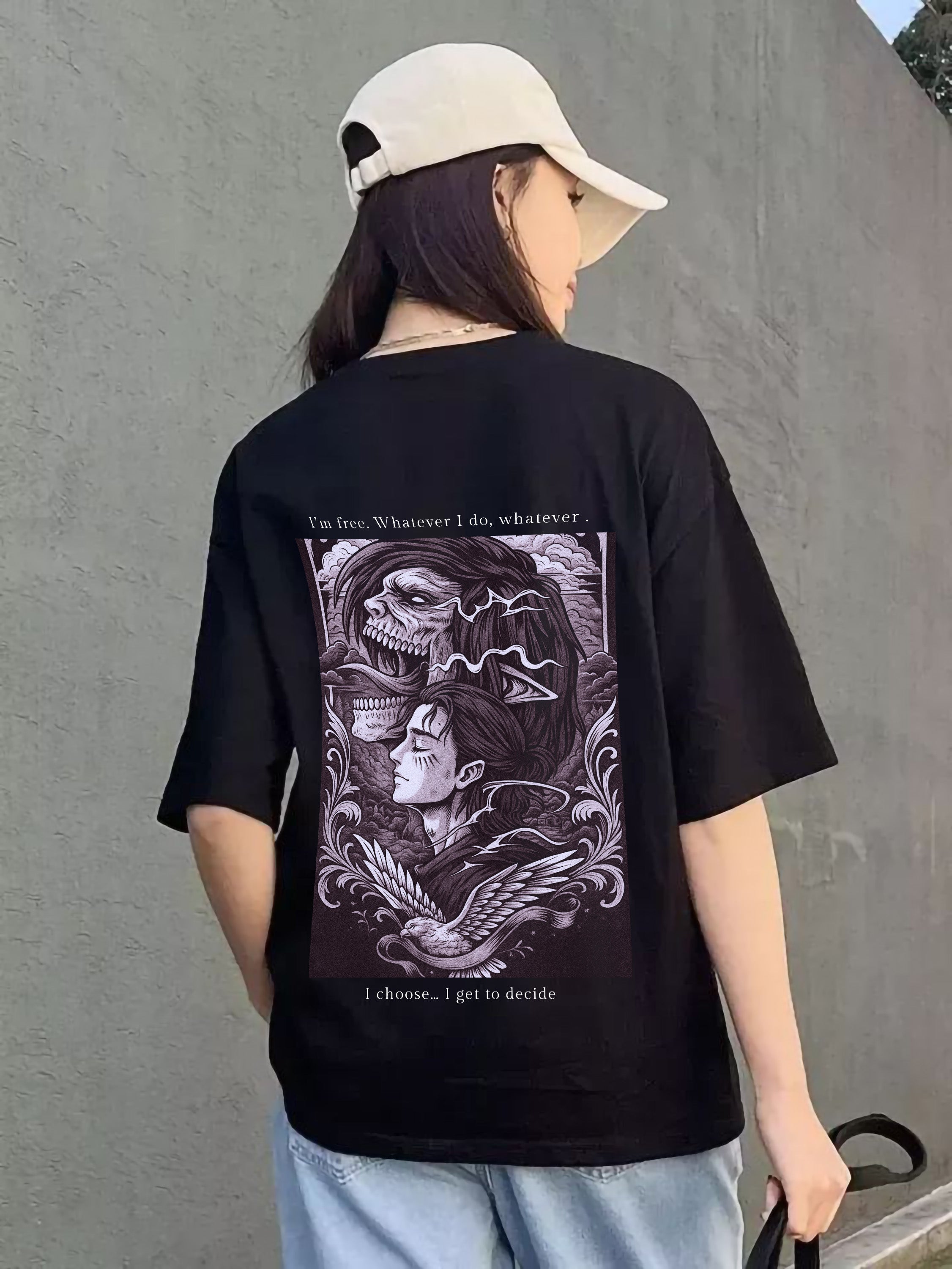 TWIOZ046 THOMSWEAR Trendy Unisex Oversize T-Shirt