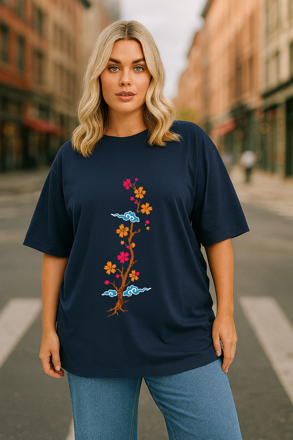 TWIOZ047 THOMSWEAR Trendy Unisex Oversize T-Shirt