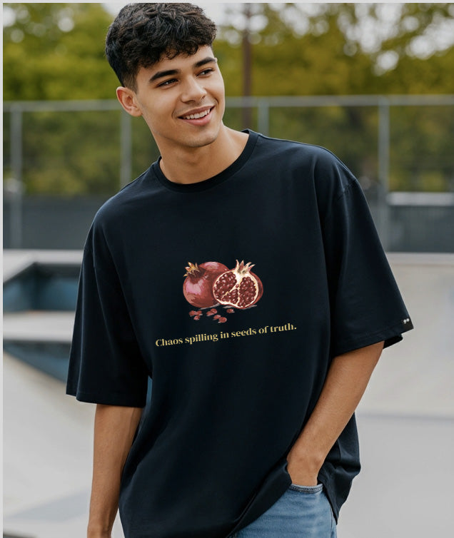 TWIOZ050 THOMSWEAR Trendy Unisex Oversize T-Shirt