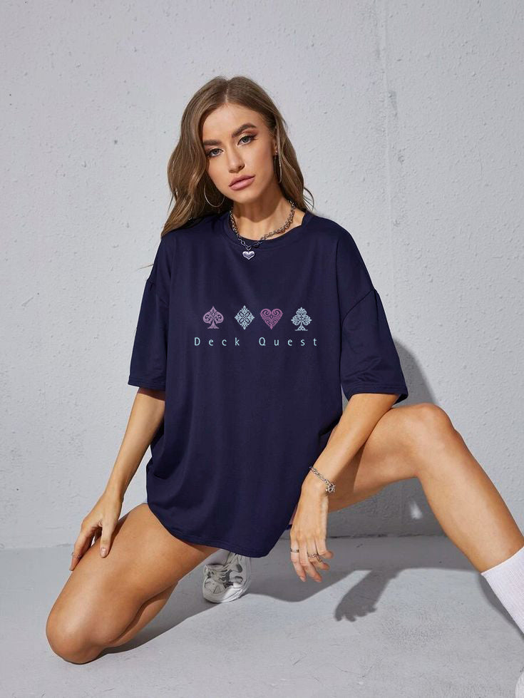 TWIOZ052 THOMSWEAR Trendy Unisex Oversize T-Shirt