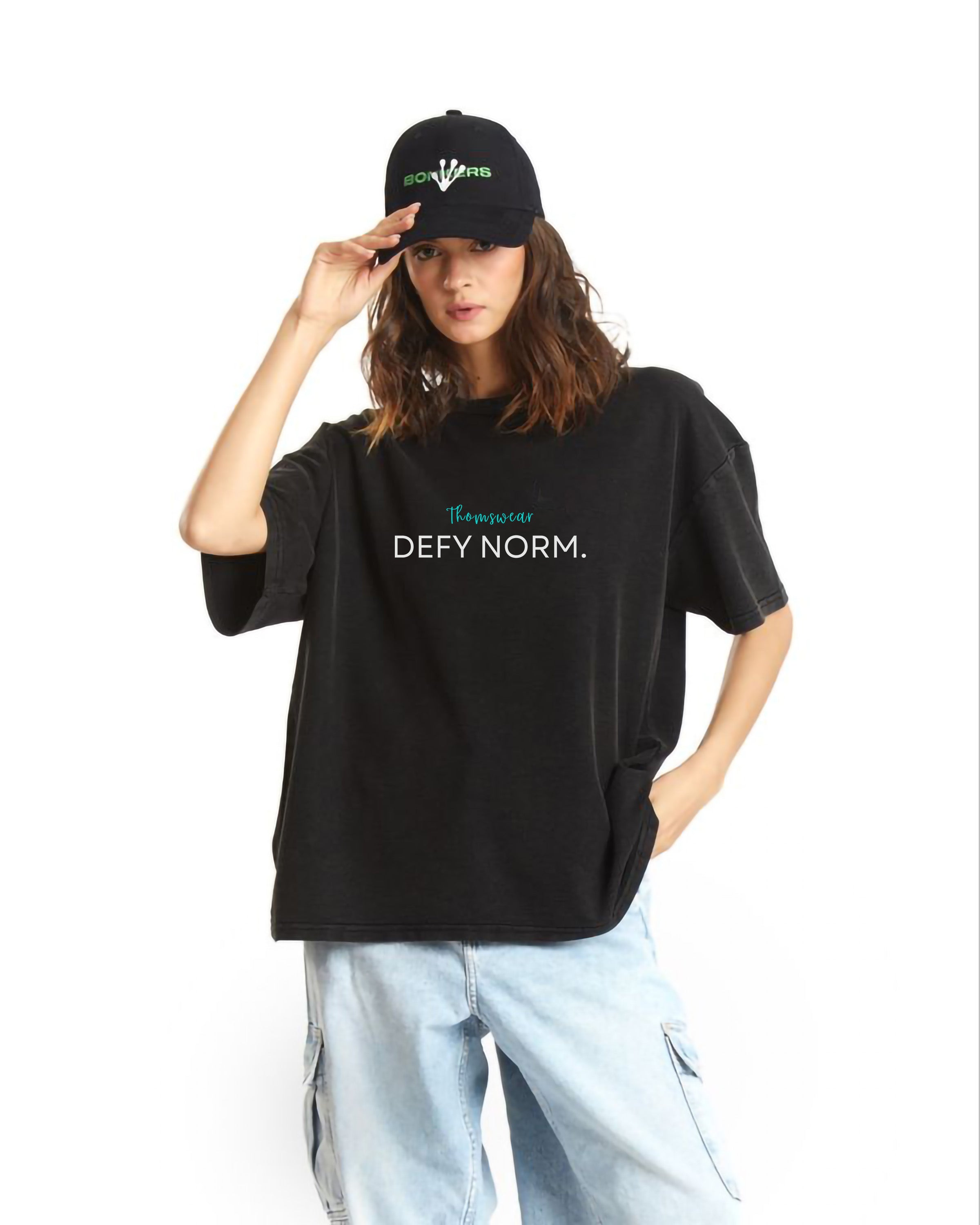 TWIOZ054 THOMSWEAR Trendy Unisex Oversize T-Shirt