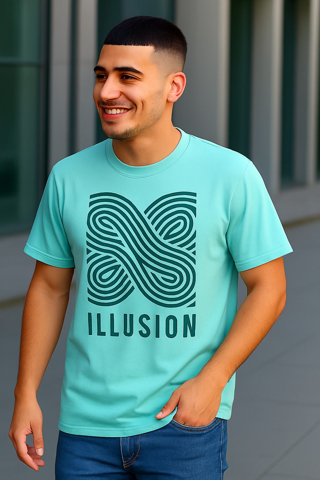 TWIRD047 THOMSWEAR Classic Unisex Round Neck T-Shirt