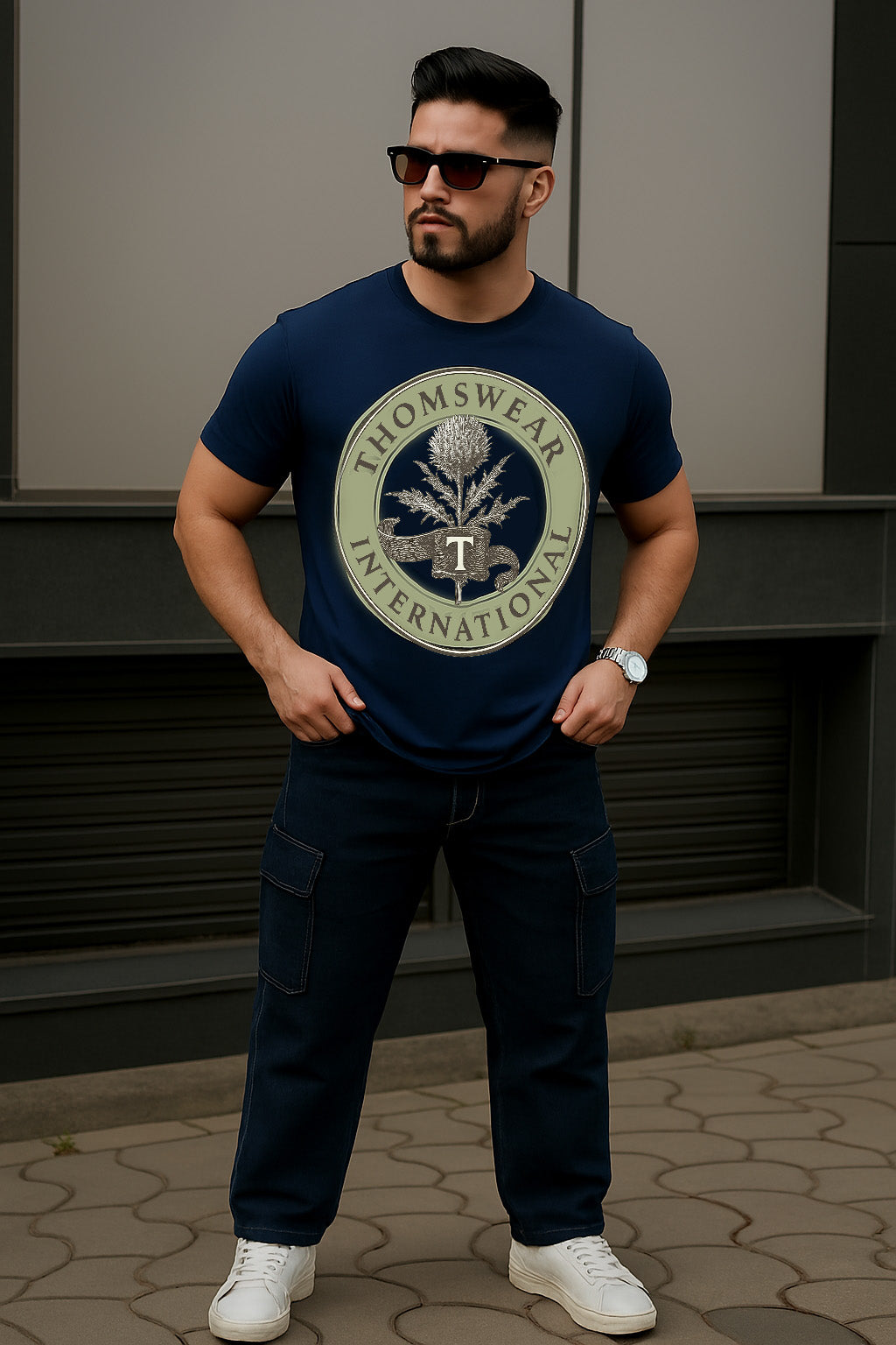 TWIRD054 THOMSWEAR Classic Unisex Round Neck T-Shirt